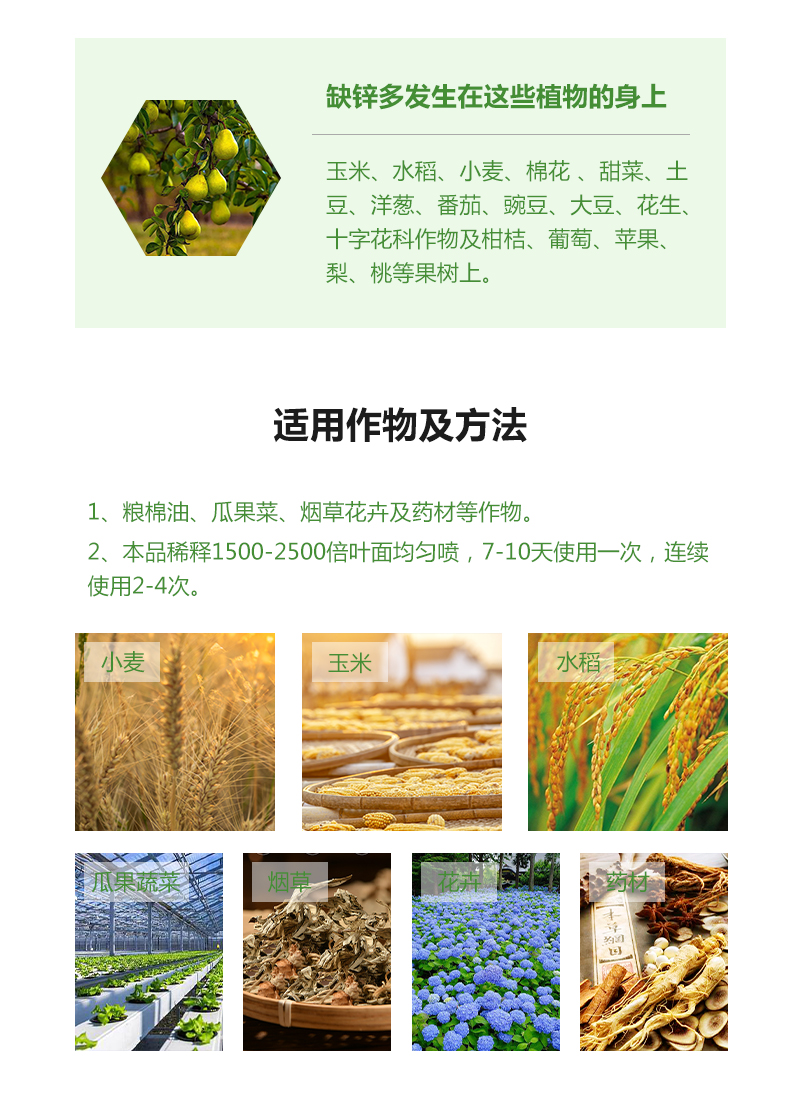 适用作物及方法